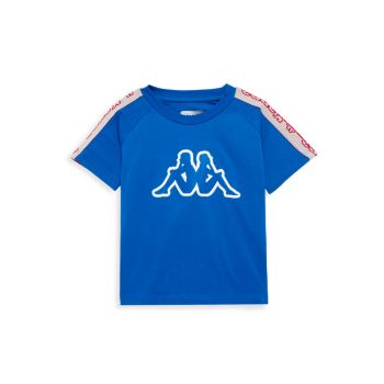 Маленький ребенок &amp; Детская футболка Davirec с логотипом на ленте Kappa