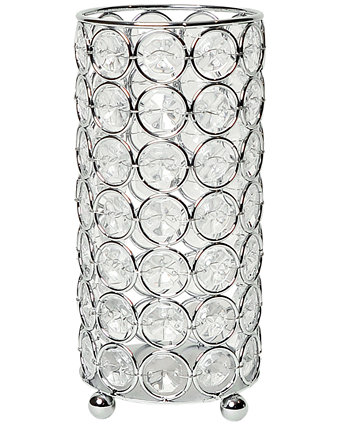 Elipse Crystal декоративная ваза для цветов, подсвечник, свадебное украшение Elegant Designs