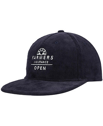 Мужская темно-синяя шляпа Farmers Insurance Open Moby Snapback Ahead