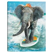 Master Piece Surfing Safari by Studio Arts Canvas Art Master Piece