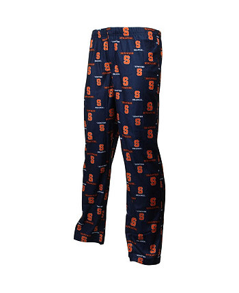 Фланелевые пижамные брюки с логотипом Syracuse Orange Big Boys Team — темно-синий Genuine Stuff