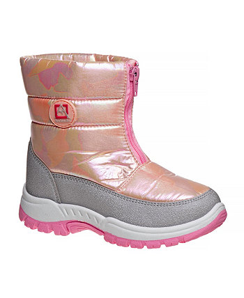 Little and Big Girls Slip-Resistant Waterproof Snow Boots Avalanche