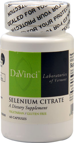 Selenium Citrate -- 200 mcg - 60 Capsules (Капсулы) DaVinci