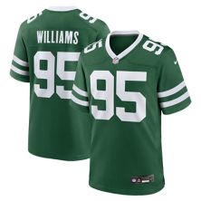 Men's Nike Quinnen Williams Legacy Green New York Jets Game Jersey Nitro USA