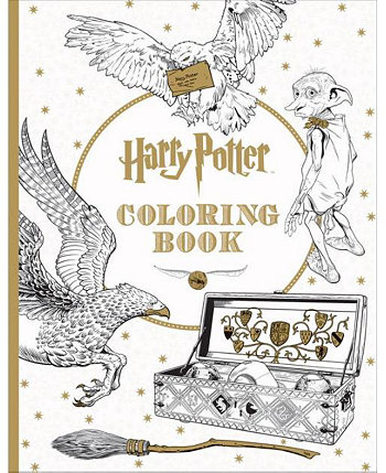 Раскраска Гарри Поттер от Scholastic Barnes & Noble