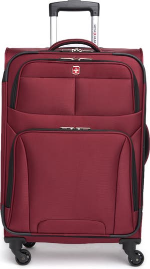 24-дюймовый расширяемый чемодан с мягкой спинкой Spinner SwissGear