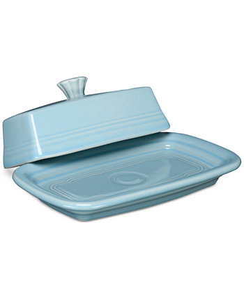 Sky Extra Large Covered Butter Dish FIESTA