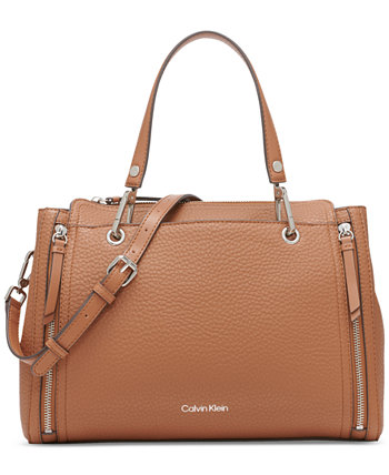 Сумка-портфель Garnet с тройным отделением и застежкой-молнией сверху Calvin Klein