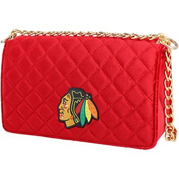 Сумка тоут Cuce Chicago Blackhawks велюровая Unbranded