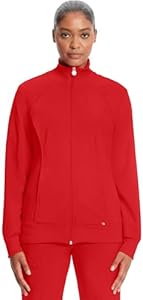 Infinity Zip Front Scrub Jackets for Women, 4-Way Stretch Fabric, 2391A Infinity