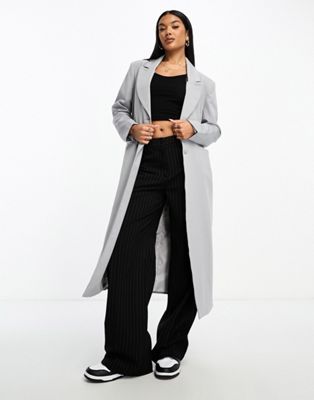 Светло-серый удлиненный пиджак SNDYS SNDYS