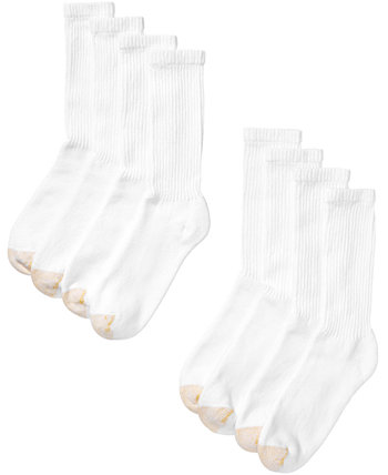 Мужские 8 пар носков с круглым вырезом Gold Toe