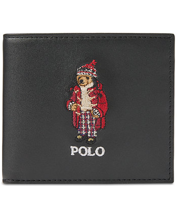 Бумажник Polo Ralph Lauren Мужской Polo Bear из кожи Polo Ralph Lauren