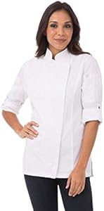 Chef Works Women's Hartford Cool Vent Chef Coat Chef Works