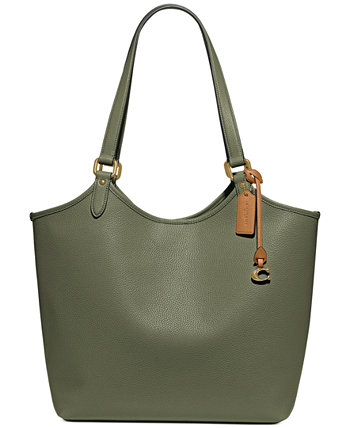 Leather Day Tote COACH
