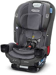 Graco Slimfit 3 in 1 Convertible Car Seat | Slim & Comfy Design Saves Space in Your Back Seat, Redmond Graco