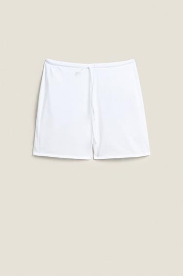 SHORTS WITH PIPING Zara Home