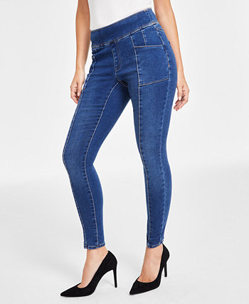 Женские джинсы скинни со швами и средней посадкой, созданные для Macy's I.N.C. International Concepts