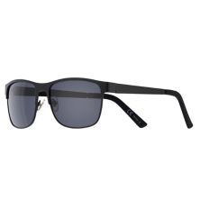 Мужские солнцезащитные очки Dockers® Polarized Matte с прорезиненным покрытием черного цвета Dockers