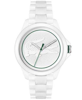 Мужские часы Le Croc с белым керамическим браслетом 44 мм Lacoste