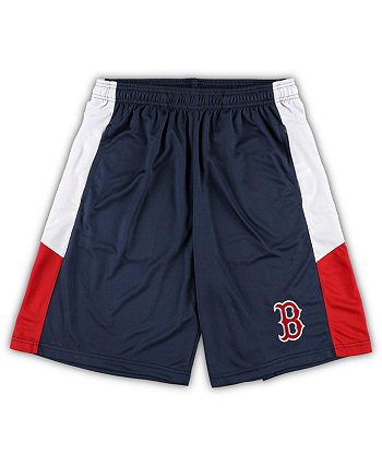 Мужские темно-синие шорты Boston Red Sox Big and Tall Team Profile