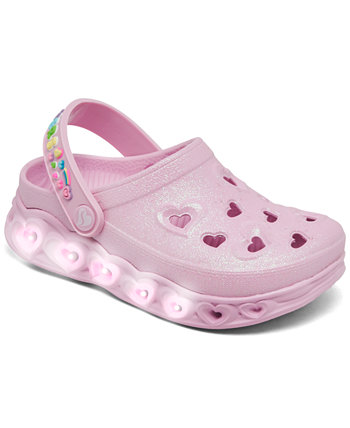Toddler Girls' Foamies: Light Hearted Casual Slip-On Clog Shoes from Finish Line SKECHERS
