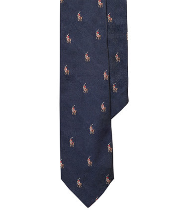 Мужская рубашка-поло с шелковым галстуком пони Polo Ralph Lauren