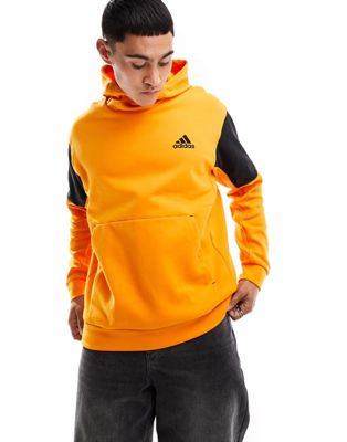 Мужской худи adidas Sportstyle Gameday Ready в оранжевом цвете Adidas