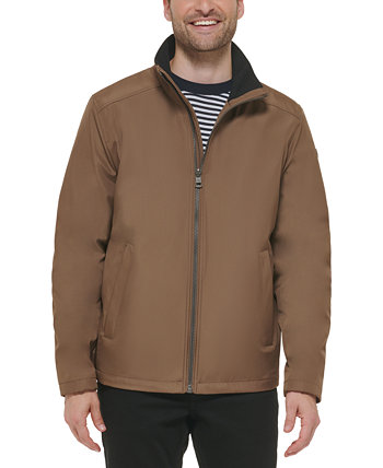 Мужская легкая куртка с воротником-стойкой и застежкой-стойкой во всю длину Calvin Klein