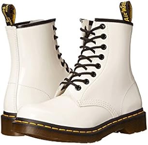 Женские лакированные кожаные ботинки Dr. Martens 1460 W с амортизацией Dr. Martens