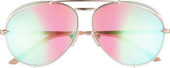 Крупные солнцезащитные очки-авиаторы Koko 63 мм DIFF