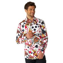 Мужская классическая рубашка OppoSuits на пуговицах OppoSuits
