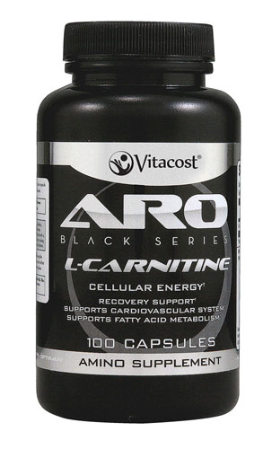 ARO-Vitacost Black Series L-карнитин - 500 мг - 100 капсул ARO-Vitacost