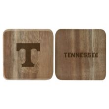 The Memory Company Tennessee Volunteers 6-Pack Acacia Wood Coaster Set Unbranded