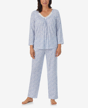 Женский пижамный комплект с длинными брюками и рукавами 3/4, 2 предмета ARIA