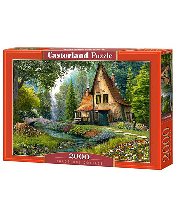Набор пазлов Toadstool Cottage, 2000 деталей Castorland