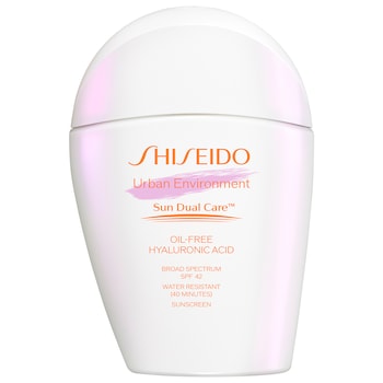 Безмасляный солнцезащитный крем для лица Urban Environment SPF 42 с гиалуроновой кислотой Shiseido