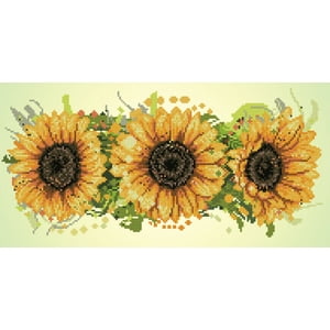 DIAMOND DOTZ® Sunflower Landscape Special Edition Diamond Painting Kit DIAMOND DOTZ