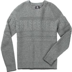 Текстурированный свитер с круглым вырезом Obermeyer