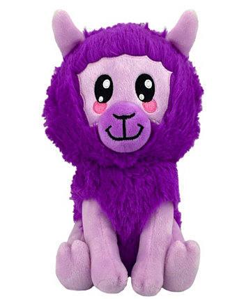Сидящая плюшевая игрушка Курича-лама — мягкая игрушка в стиле чиби, 6 дюймов Bleacher Creatures