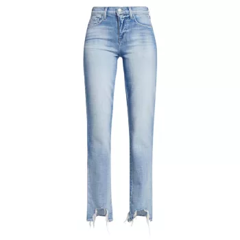Узкие джинсы Harmon с высокой посадкой L'AGENCE