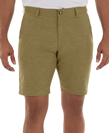 Мужские эластичные шорты UPF 50 в 4 направлениях, гибридные, 9 дюймов Guy Harvey