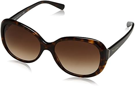 Giorgio Armani Sunglasses Tortoise Frame, Brown Lenses, 56MM Emporio Armani