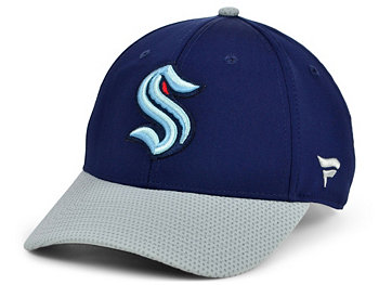 Аутентичные головные уборы Seattle Kraken Structured Adjustable Cap Authentic NHL Headwear