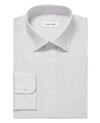 Мужская классическая рубашка стандартного кроя Steel Plus, устойчивая к морщинам Calvin Klein