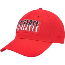Мужская кепка Colosseum Red NC State Wolfpack Positraction Snapback Colosseum