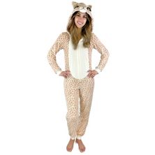 Women's Peace, Love & Dreams Cheetah One-Piece Pajamas Peace, Love & Dreams