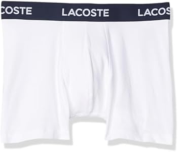 Lacoste Mens Cotton Stretch Essentials Boxer Briefs 5 pack Lacoste