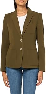 Tommy Hilfiger Women's Work Two Button Blazer Jackets Tommy Hilfiger