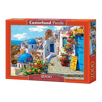 Castorland® Spring in Santorini 2000 Piece Jigsaw Puzzle Castor